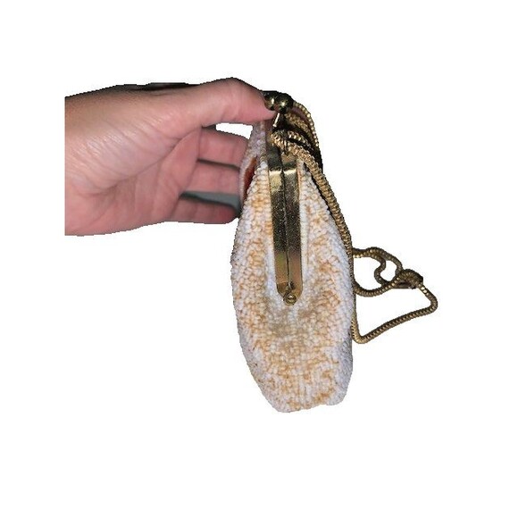 Vintage Walborg Hand‑Sewn Beaded Kiss lock Coin Purse - Picture 9 of 13